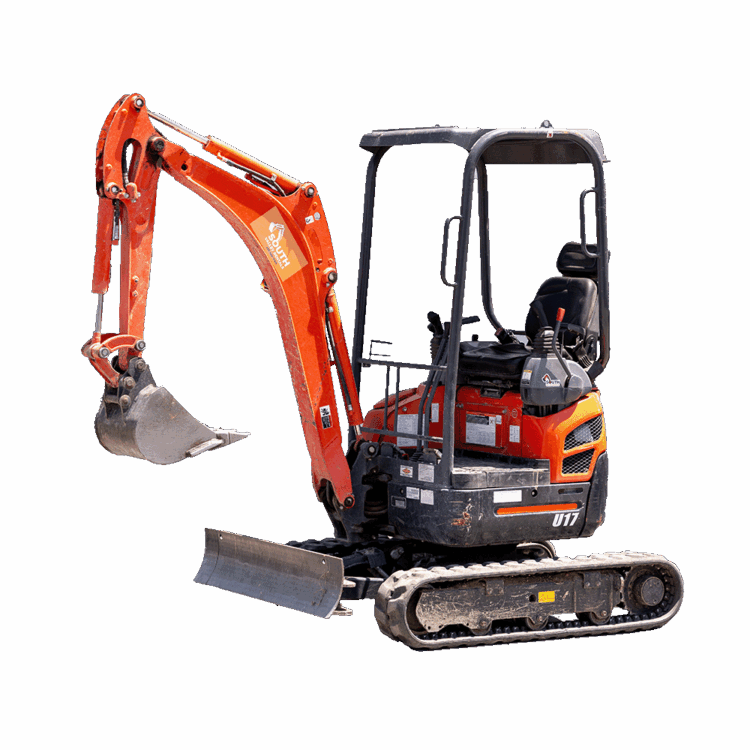 Rental Kubota U17 Mini X. Rent this equipment to make work easy around Logan Utah or Cache Valley Utah