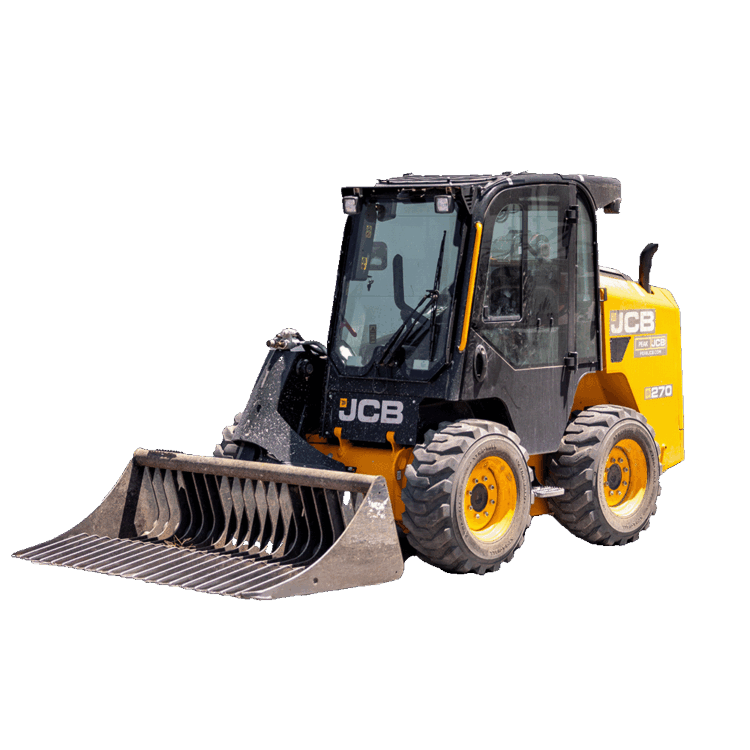 “JCB 270 skid steer equipment rental in Logan, UT — heavy-duty loader for construction and landscaping.”