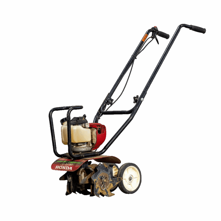 Mini tiller rental South Logan — small garden tiller for soil and flower bed prep