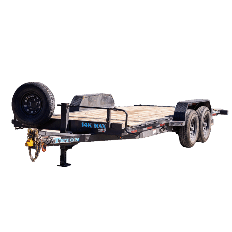 Tilt trailer equipment rental in Logan Utah